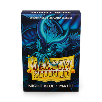 Dragon Shield Matte Sleeve - Night Blue ‘Delphion’ 60ct