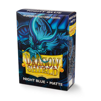 Dragon Shield Matte Sleeve - Night Blue ‘Delphion’ 60ct