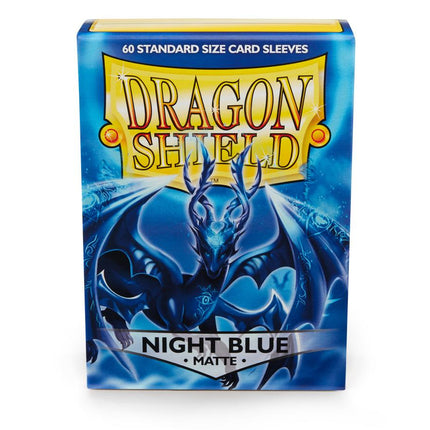 Dragon Shield Matte Sleeve - Night Blue ‘Xon’ 60ct