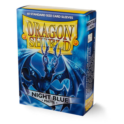 Dragon Shield Matte Sleeve - Night Blue ‘Xon’ 60ct