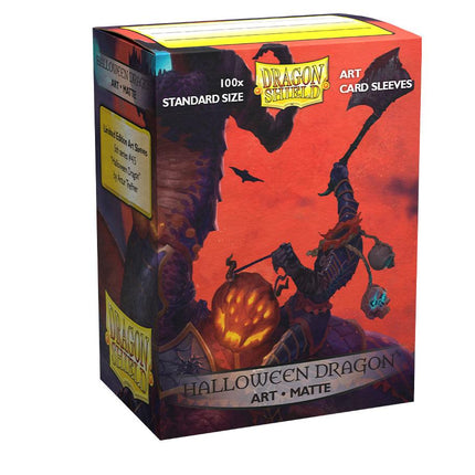 Dragon Shield Art Sleeve - ‘Halloween Dragon’ 100ct