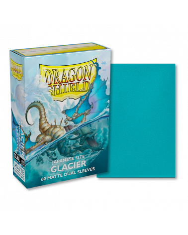 Dragon Shield Dual Matte Sleeve - Glacier ‘Miniom’ 60ct