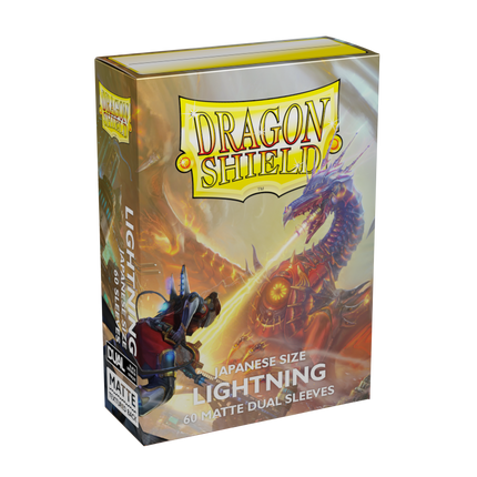 Dragon Shield Dual Matte Sleeve - Lightning ‘Ailia’ 60ct