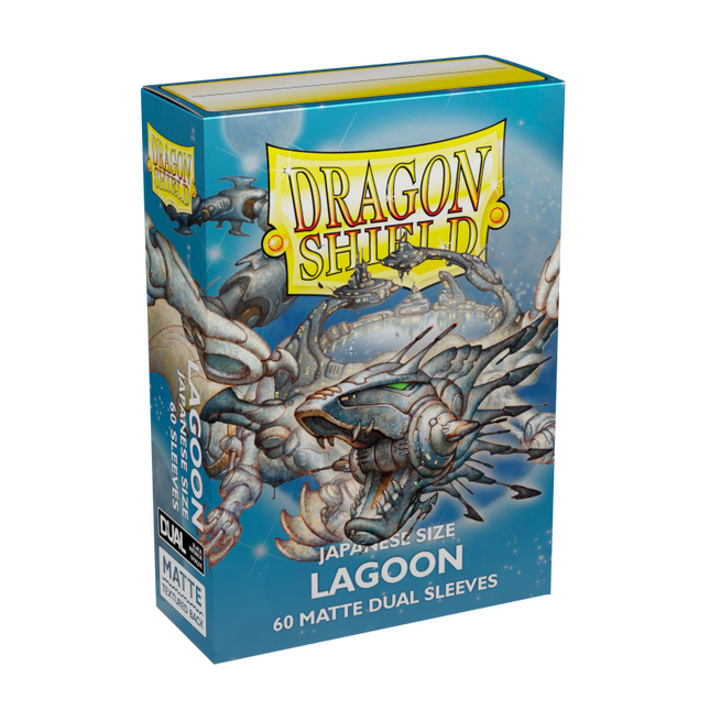 Dragon Shield Dual Matte Sleeve - Lagoon ‘Saras’ 60ct