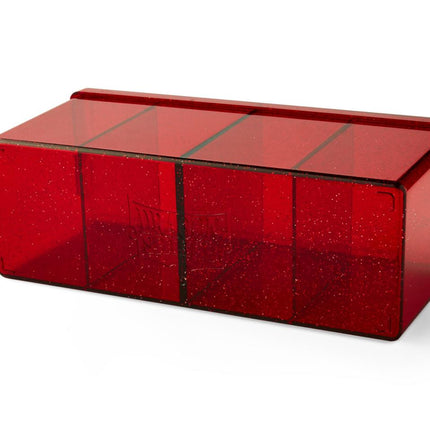 Dragon Shield Four Compartment Box – Ruby