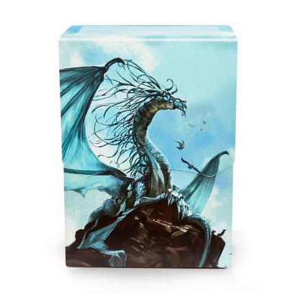 Dragon Shield Deck Shell –  Silver ‘Caelum’