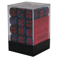 Black-Starlight: Gemini 36d6 12mm Dice Set CHX 26858
