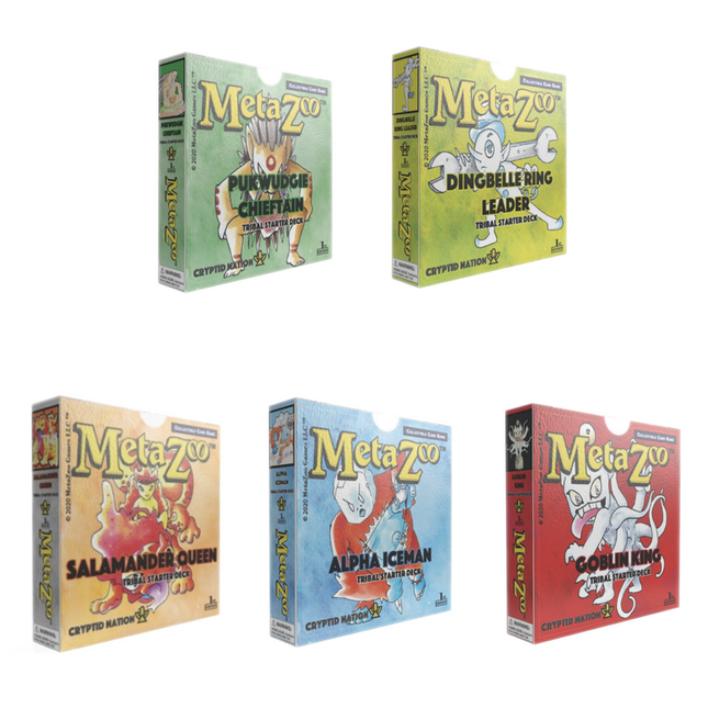 Metazoo Cryptid Nation 2nd Edition Theme Set of 5