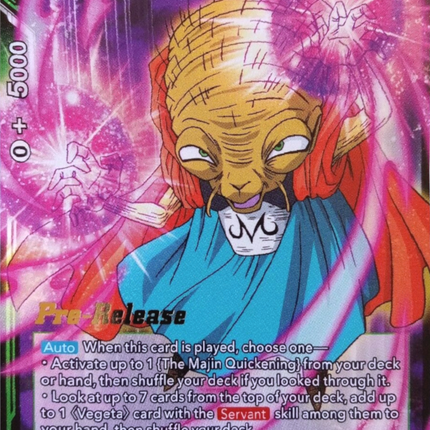 Babidi, Evil Mindsnatcher (BT11-071) [Vermilion Bloodline Prerelease Promos]
