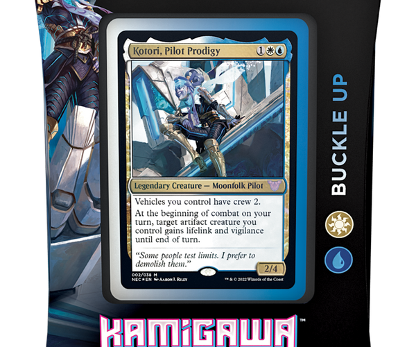 mtg buckle up commander deck Kamigawa Neon Dynasty The Upgrades Unleashed Commander deck was inadvertently printed with two copies of Mossfire Valley instead of an additional basic land 479,95,- Buckle Up Commander Deck