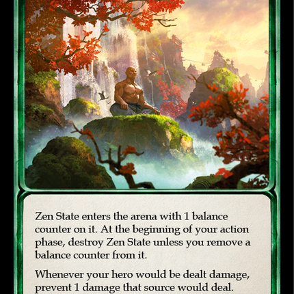 Zen State [U-CRU075] (Crucible of War Unlimited)  Unlimited Rainbow Foil