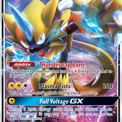 Zeraora GX (86/214) [Sun & Moon: Lost Thunder]