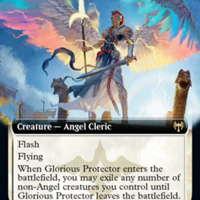Glorious Protector (Extended Art) [Kaldheim]