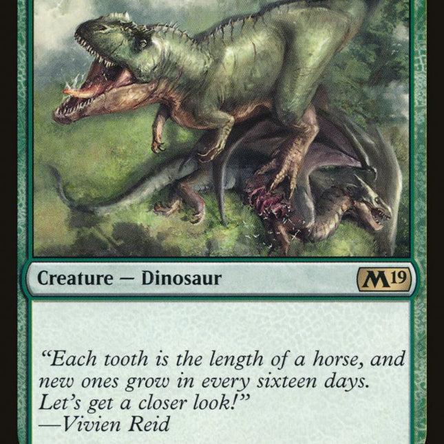 Gigantosaurus [The List]