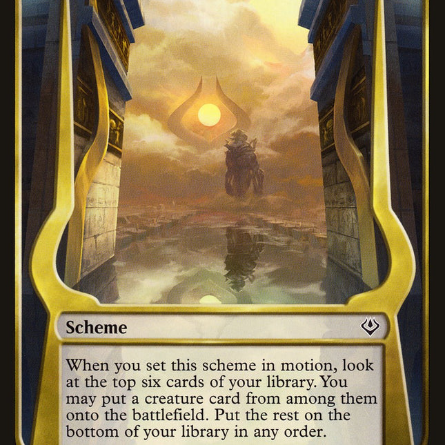 A Reckoning Approaches (Schemes) [Archenemy: Nicol Bolas Schemes] – TokenMTG