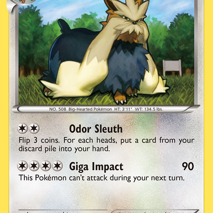 Stoutland (83/114) [Black & White: Base Set]