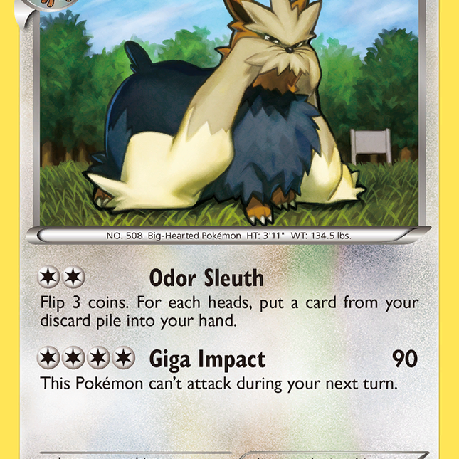 Stoutland (83/114) [Black & White: Base Set]