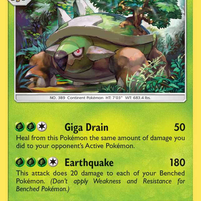 Torterra (9/156) [Sun & Moon: Ultra Prism]