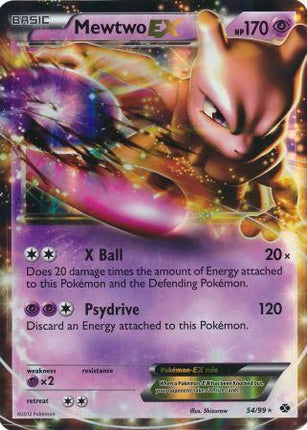 Mewtwo EX (54/99) (Jumbo Card) [Black & White: Next Destinies]