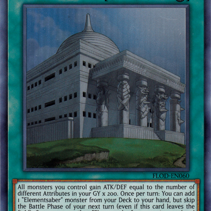 Palace of the Elemental Lords [FLOD-EN060] Ultra Rare