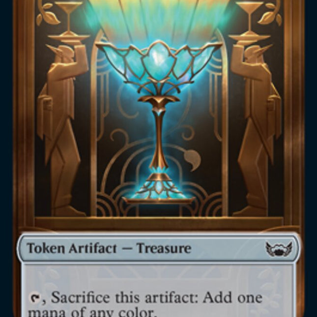 Treasure (017) // Copy Double-Sided Token [Streets of New Capenna Tokens]