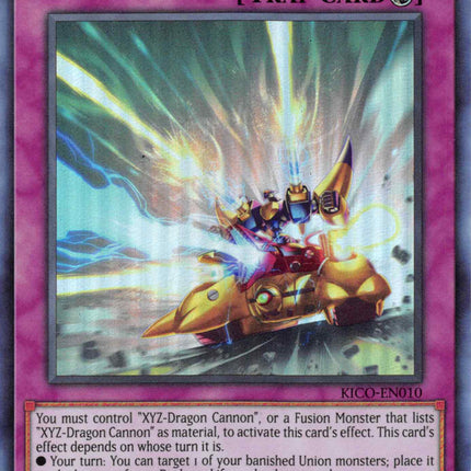 XYZ Hyper Cannon (Super Rare) [KICO-EN010] Super Rare