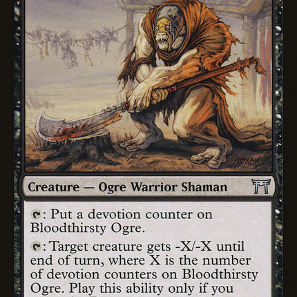 Bloodthirsty Ogre [Champions of Kamigawa]