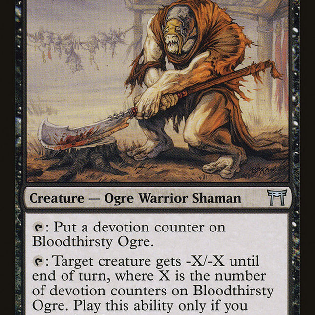 Bloodthirsty Ogre [Champions of Kamigawa]