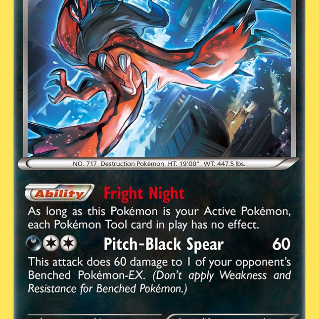 Yveltal (94/162) (Cosmos Holo) (Blister Exclusive) [XY: BREAKthrough]