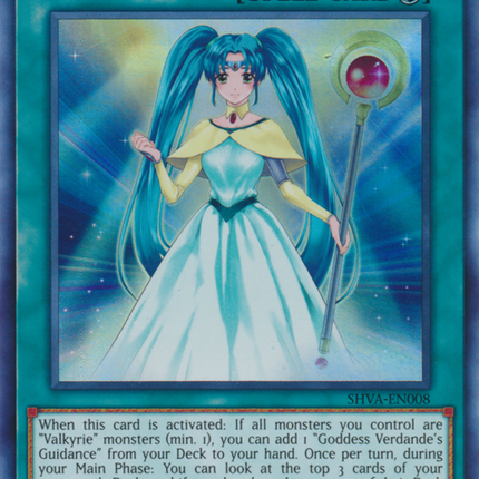 Goddess Skuld's Oracle [SHVA-EN008] Super Rare