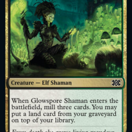 Glowspore Shaman [Double Masters 2022]