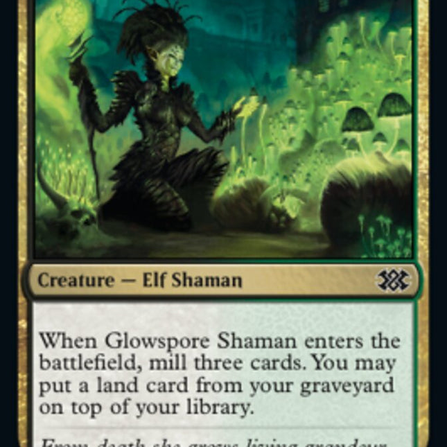 Glowspore Shaman [Double Masters 2022]