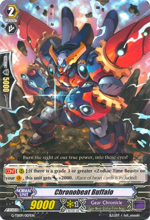Chronobeat Buffalo (G-TD09/007EN) [True Zodiac Time Beasts]