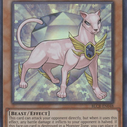 Crystal Beast Amethyst Cat [BLCR-EN048] Ultra Rare