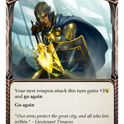 Driving Blade (Yellow) [1HP172] (History Pack 1)