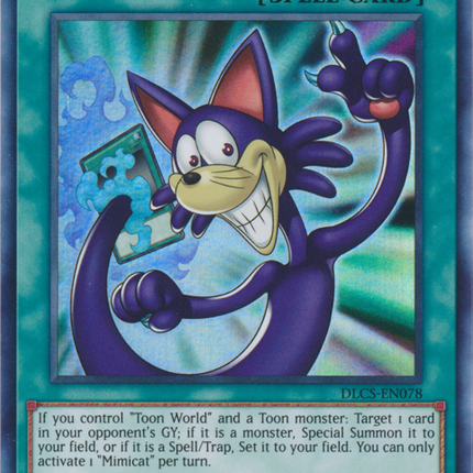 Mimicat (Blue) [DLCS-EN078] Ultra Rare