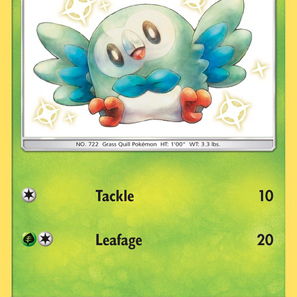Rowlet (SV2/SV94) [Sun & Moon: Hidden Fates - Shiny Vault]