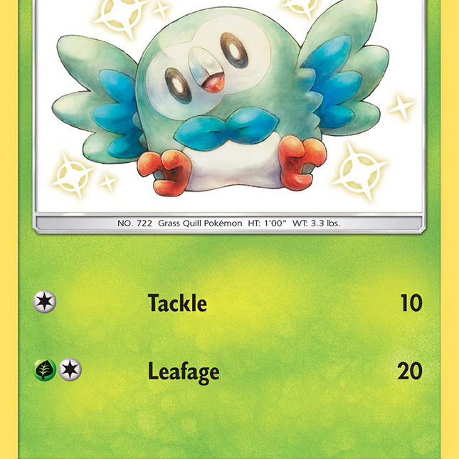 Rowlet (SV2/SV94) [Sun & Moon: Hidden Fates - Shiny Vault]