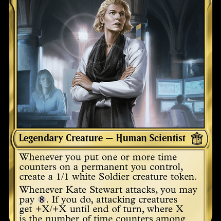 Kate Stewart (Surge Foil) [Doctor Who]