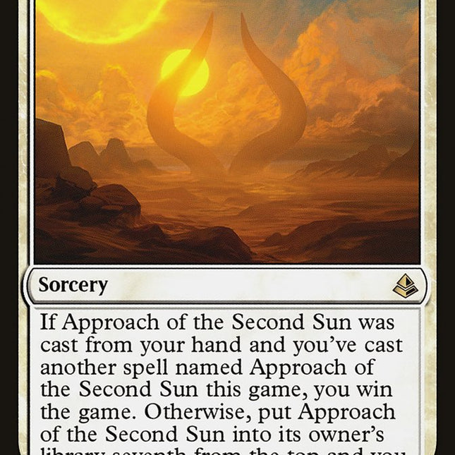Approach of the Second Sun [Amonkhet]