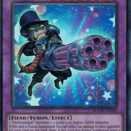 Performapal Gatlinghoul [MACR-EN040] Ultra Rare