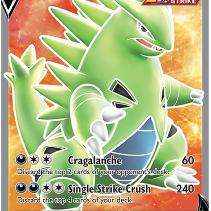 Tyranitar V (154/163) [Sword & Shield: Battle Styles]