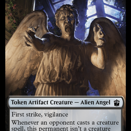 Alien Angel // Food (0026) Double-Sided Token [Doctor Who Tokens]