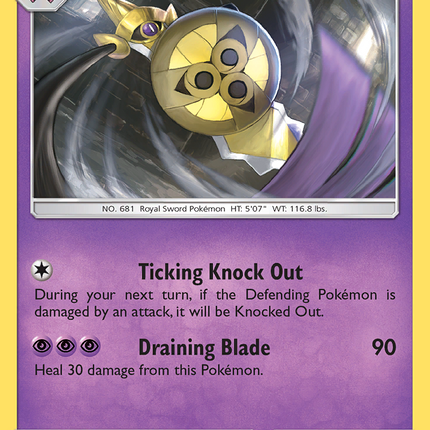 Aegislash (49/131) [Sun & Moon: Forbidden Light]