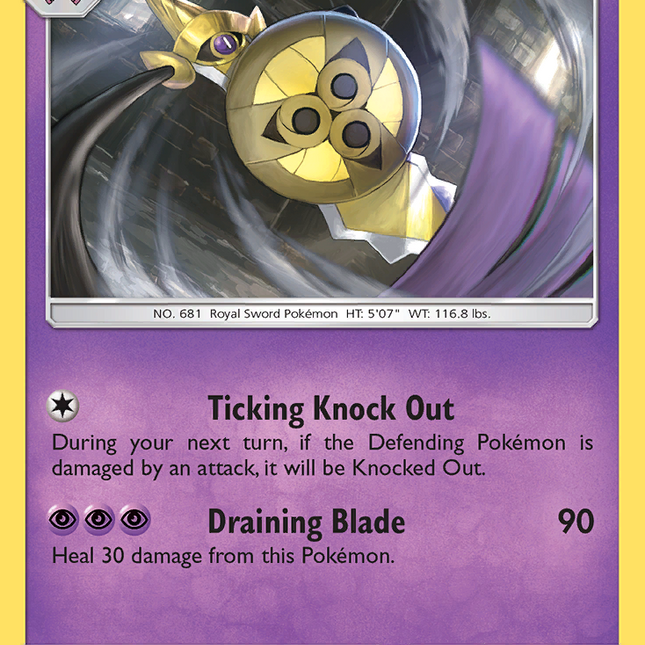 Aegislash (49/131) [Sun & Moon: Forbidden Light]
