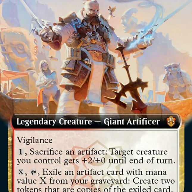 mtg commander 2021 cards Osgir, the Reconstructor (Extended Art) [Commander 2021] – TokenMTG