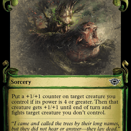 Ent's Fury [The Lord of the Rings: Tales of Middle-Earth Showcase Scrolls]