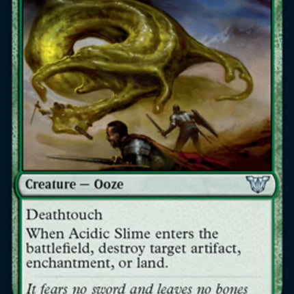 Acidic Slime [Kamigawa: Neon Dynasty Commander]