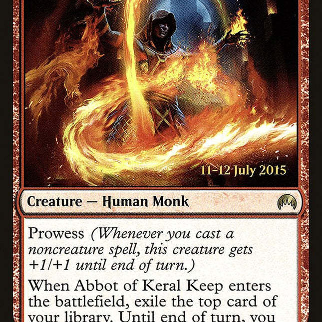 Abbot of Keral Keep [Magic Origins Prerelease Promos]
