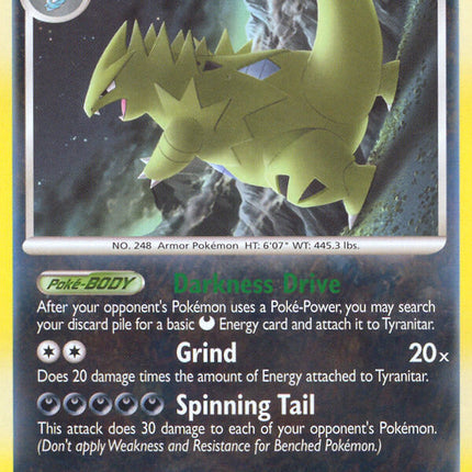 Tyranitar (30/100) (Theme Deck Exclusive) [Diamond & Pearl: Stormfront]